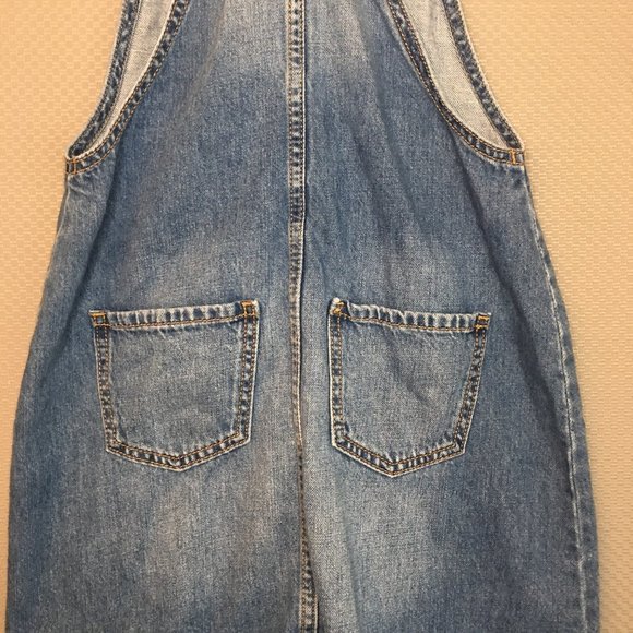 Gap Denim Overall Dress Girls Size Large - Picture 7 of 12